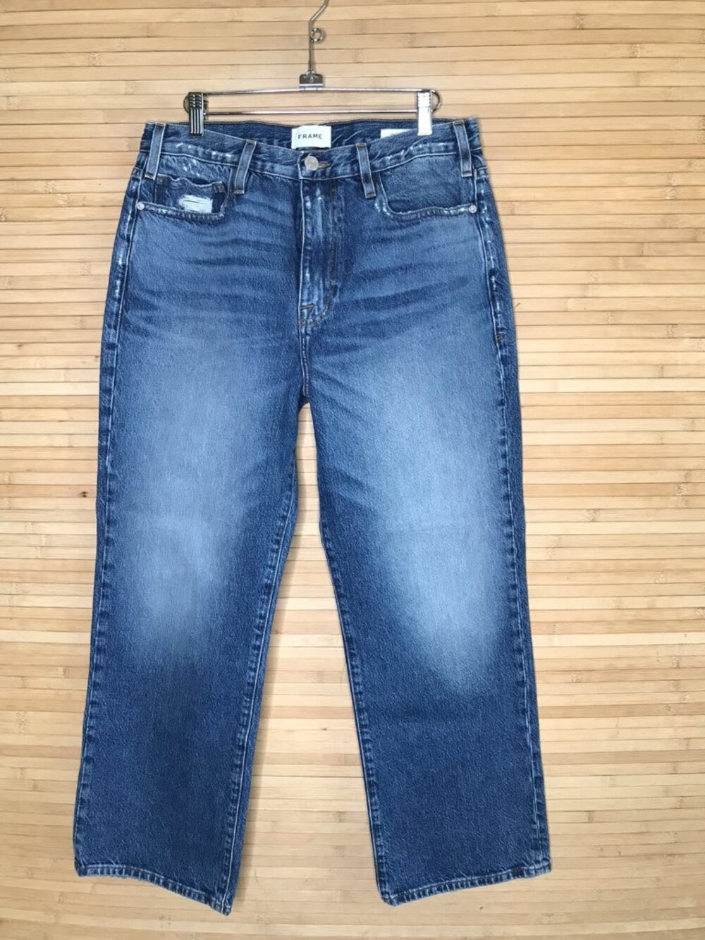 FRAME Le Jane Crop in Northville EUC Size 30 $298 MSRP High Rise wide leg